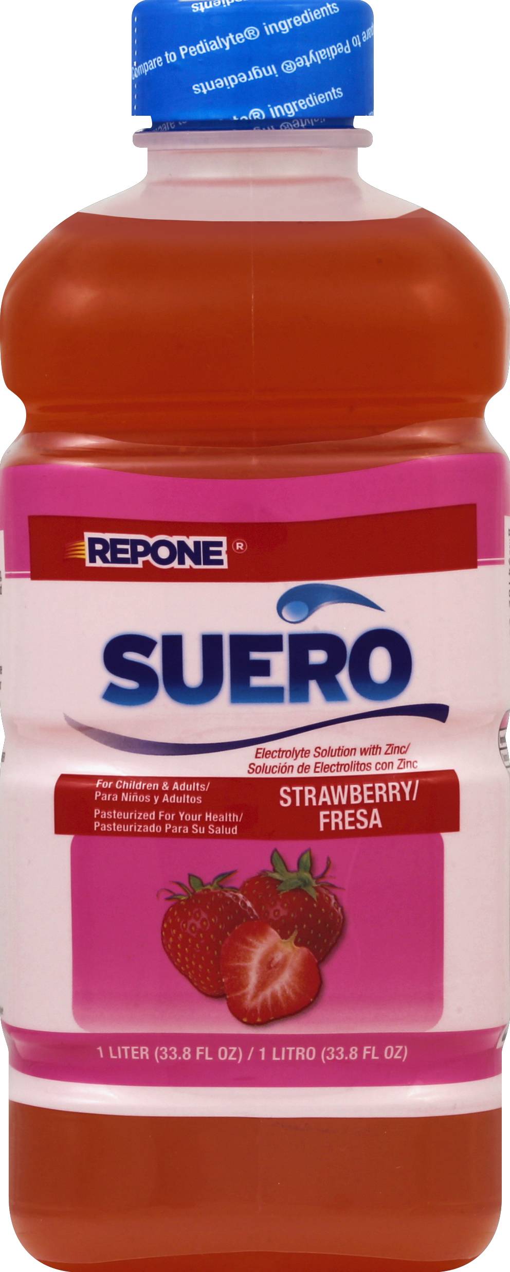 Repone Suero Electrolyte Solution Strawberry (2.21 lbs)