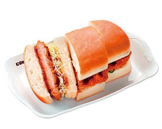 カツパン Fried Pork Cutlet Sandwich