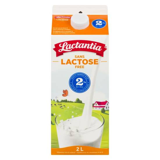 Lactantia lait sans lactose 2% (2 l) - lactose free milk 2% (2 l)