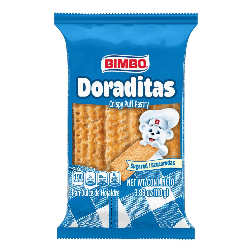 Bimbo Doraditas Crispy Puff Pastry (3.9 oz)