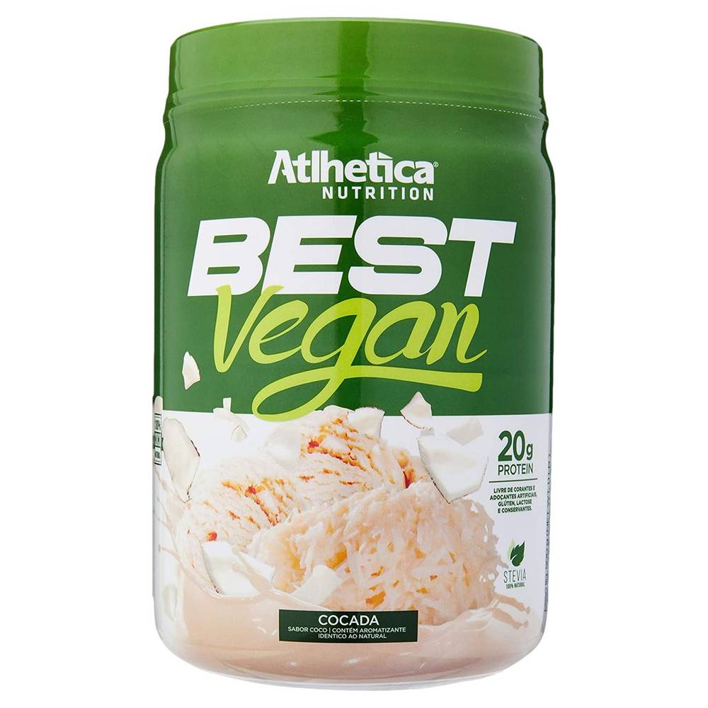 Atlhetica nutrition cocada vegana best vegan (500g)