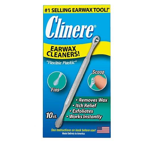 Clinere Personal Ear Cleaners for Earwax Removal - 10.0 EA