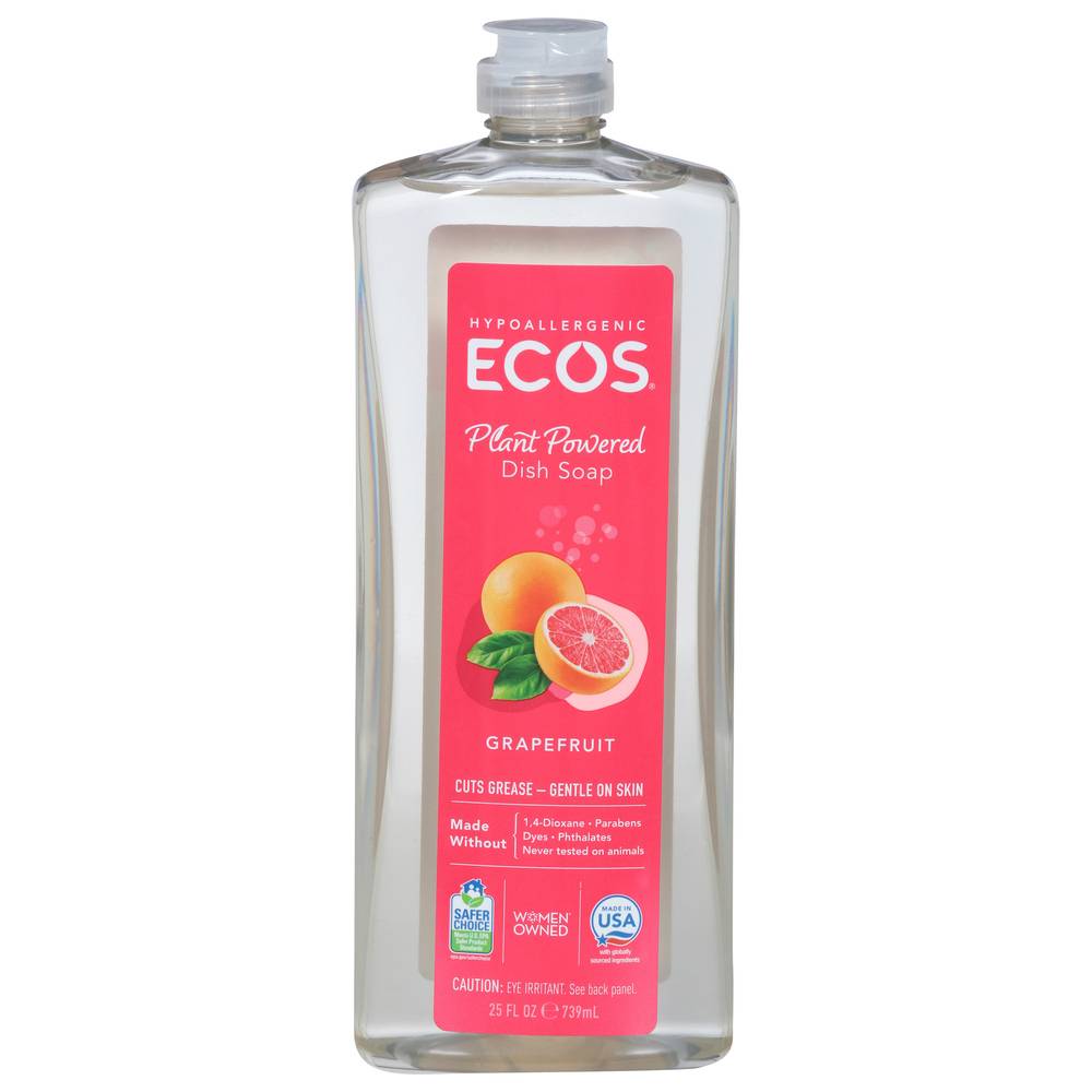 Ecos Plant Powered Grapefruit Dish Soap (25 fl oz)