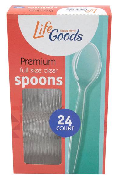 Life Goods Hd Spoons - 24 Ct