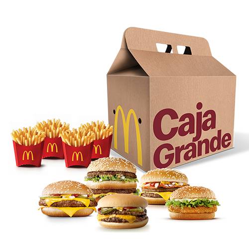 Caja Grande con Papas