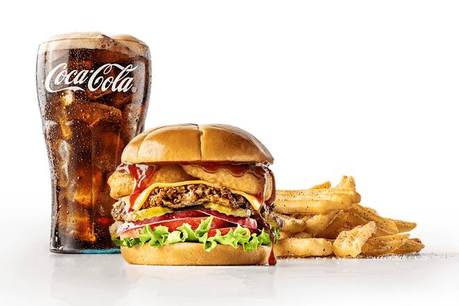 Rodeo Ring Burger Combo