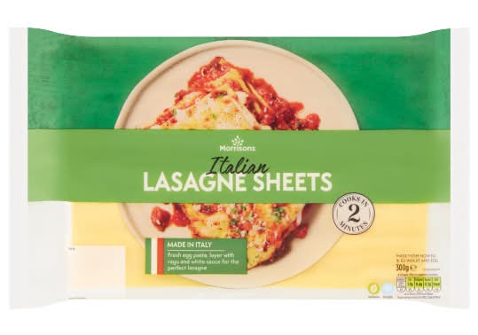 Morrisons Italian Lasagne Sheets (300g)