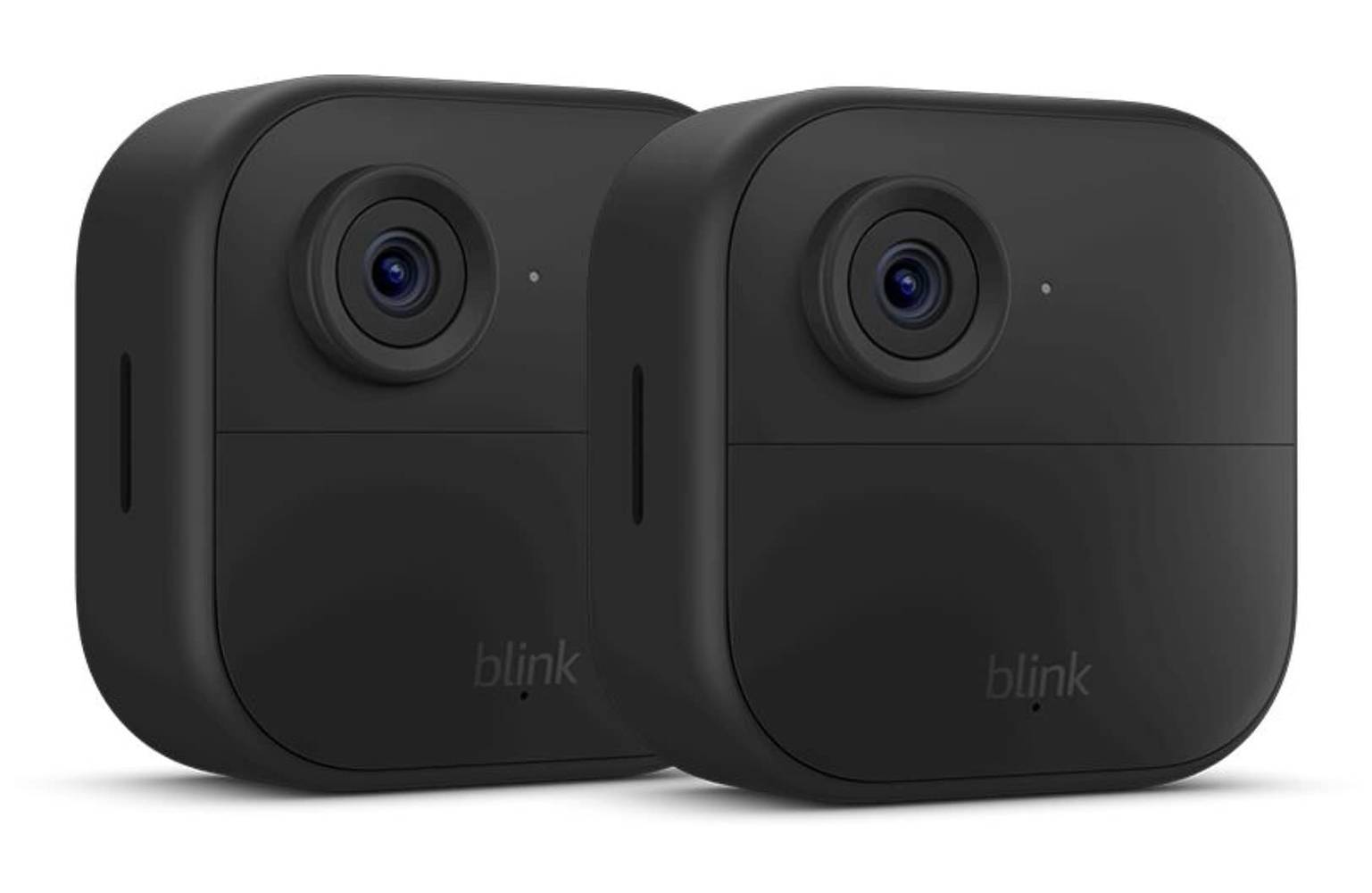Blink Outdoor 4 — Wireless Smart Security Camera, Two-year Battery, 1080p HD Day and Infrared Night Live View, Two-way Talk — 2 Camera System | B0B1N6B8QT