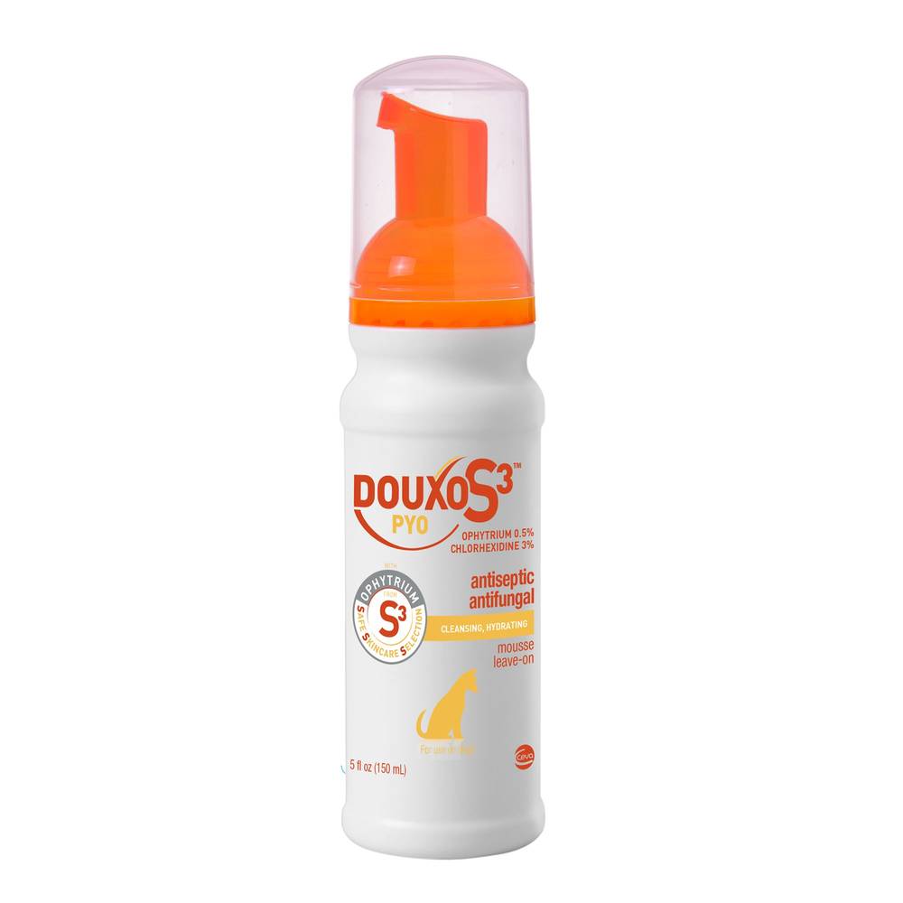 Douxo S3 Chlorhexidine Antiseptic Antifungal Leave-On Cleansing Mousse