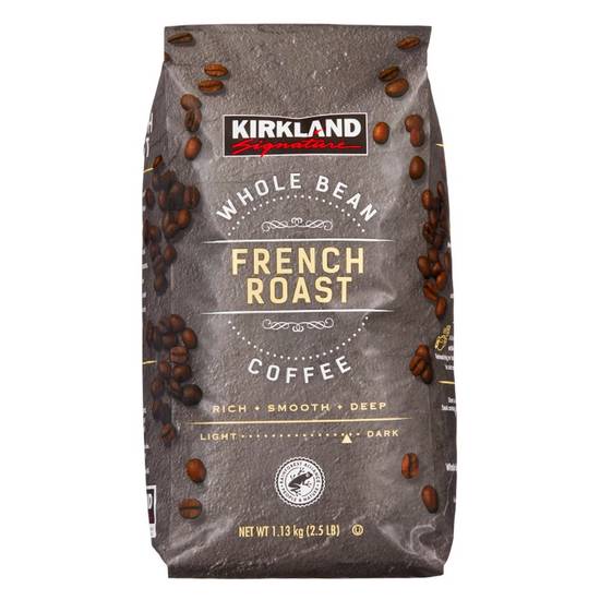 Kirkland Signature Whole Bean Coffee French Roast (1.13 kg)