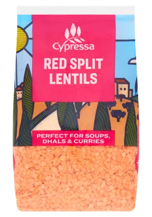 Cypressa Red Splits Lentils (500g)