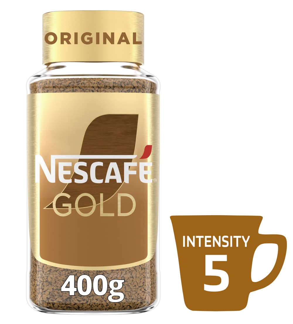 Nescafé Gold Original Instant Coffee (400g)