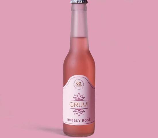 Bubbly Rosé, Non-Alcoholic Wine