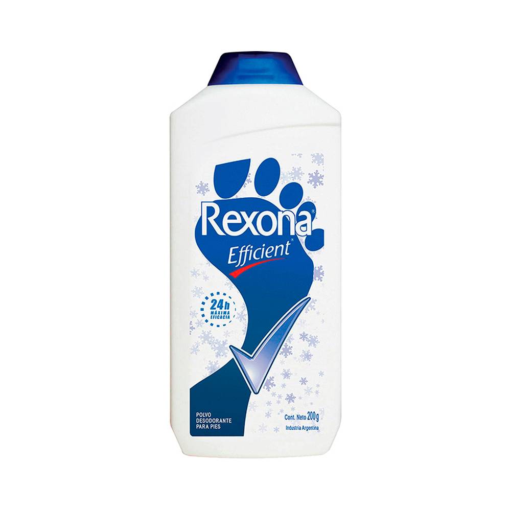 Rexona talco efficient desodorante (bote 200 g)
