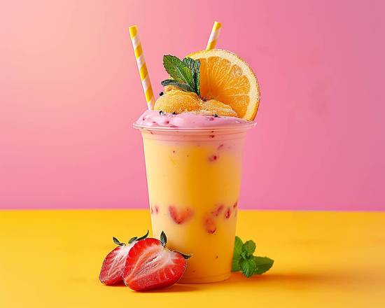 Fresh Smoothie 🍓🍊