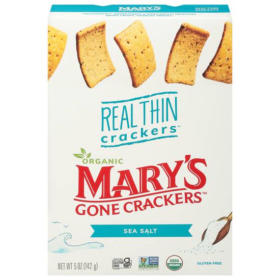 Mary's Gone Crackers Organic Real Thin Crackers (sea salt)