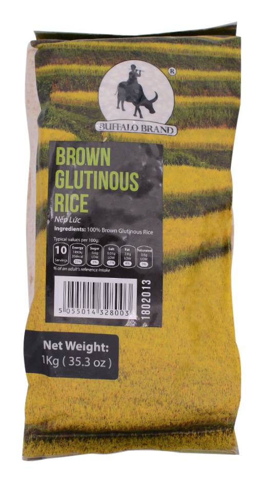 Buffalo Games Brown Glutinous Rice (1kg)