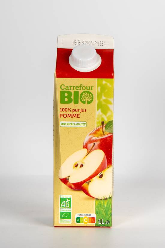 Carrefour Bio - Jus de pomme 100% pur (1 L)