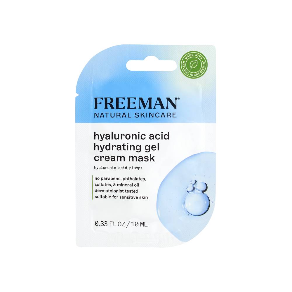 Freeman Hyaluronic Hydrating Gel Cream Mask - 0.33 fl oz