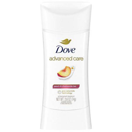Dove Advanced Care Antiperspirant Deodorant Stick Peach & Chamomile Tea - 2.6 oz
