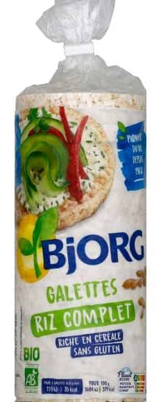 Bjorg - Galettes riz complet bio (130g)