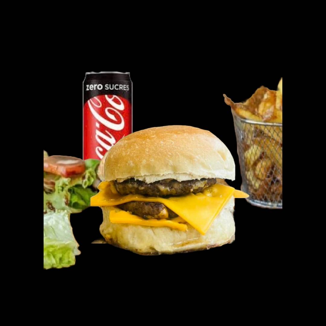 Menu Double Cheese 🍔2️⃣