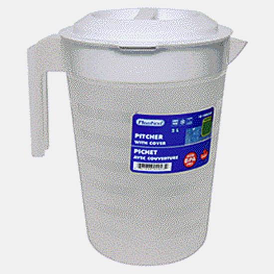 # Plastic Pitcher With Cover (2L)
