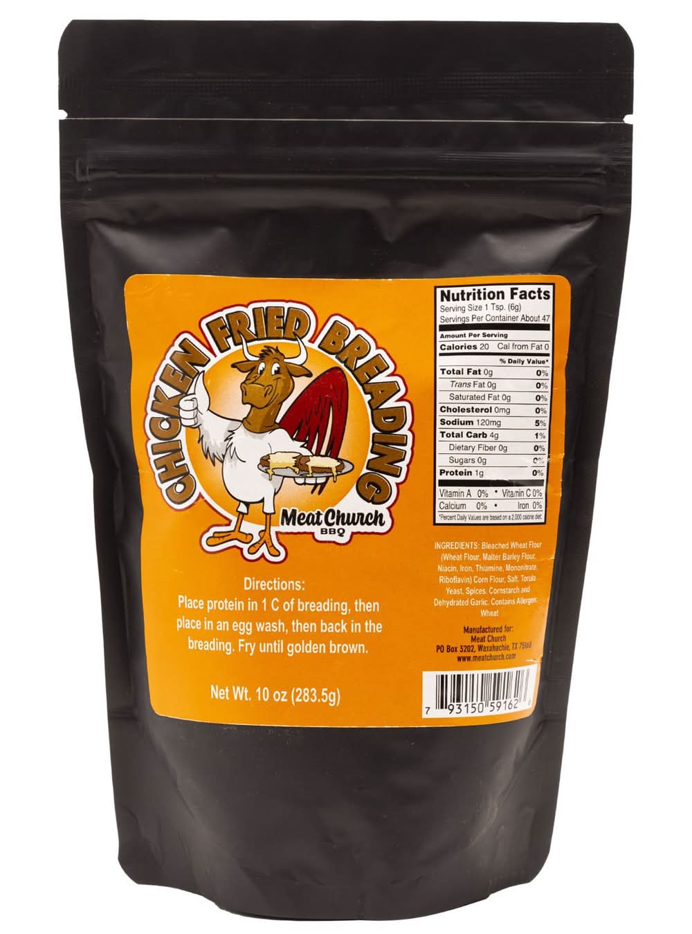 Meat Church Chicken Fried Breading Seasoning 10 Oz