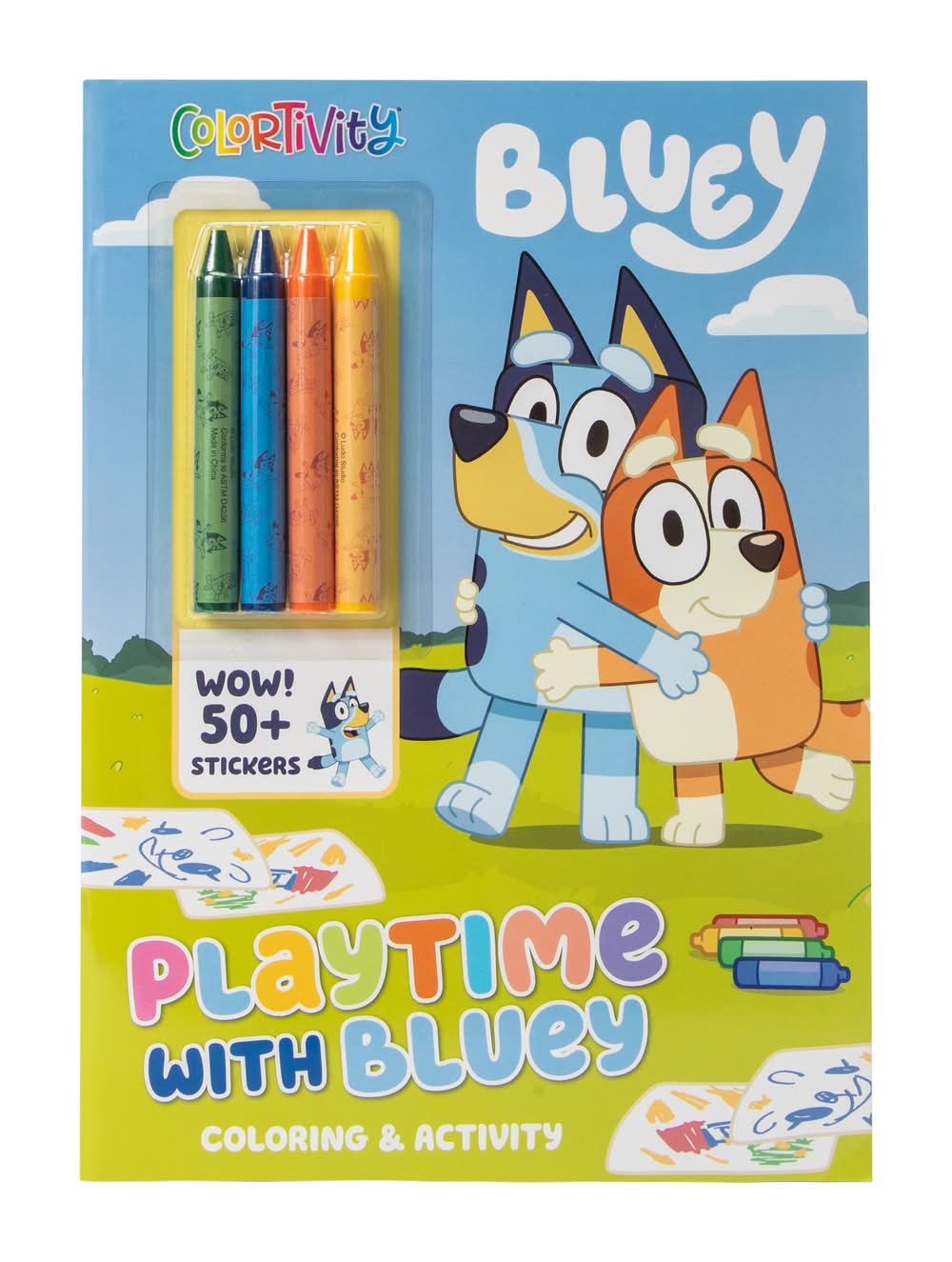 Bluey™ Colortivity® Playtime With Bluey Coloring & Activity Book Bluey