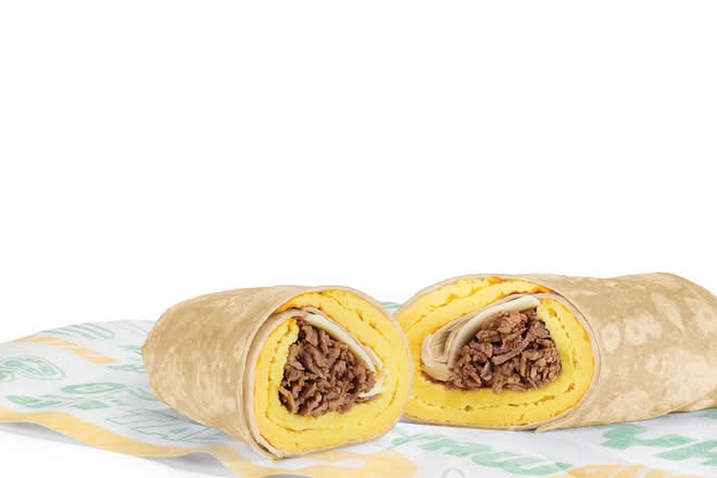 Steak, Egg & Cheese Wrap