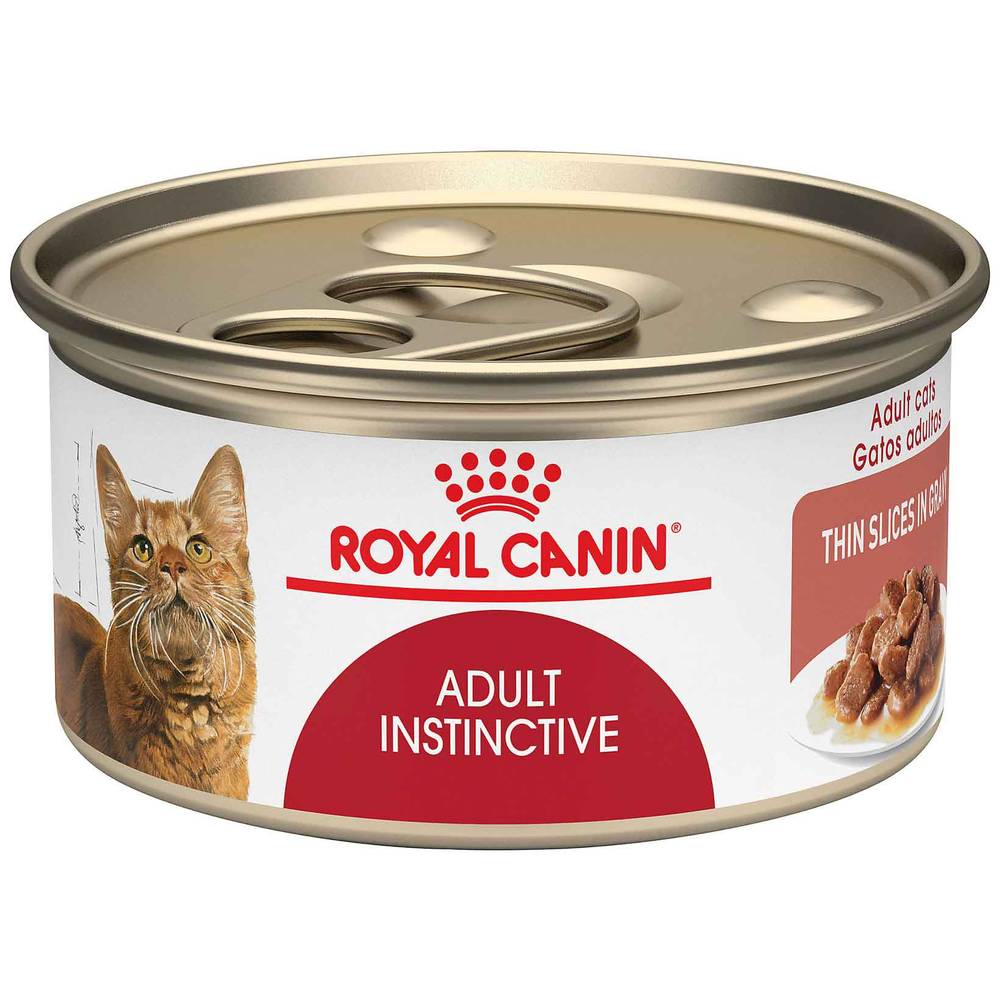 Royal Canin® Feline Health Nutrition™ Adult Instinctive Thin Slices In Gravy Canned Cat Food, 3 Ounce