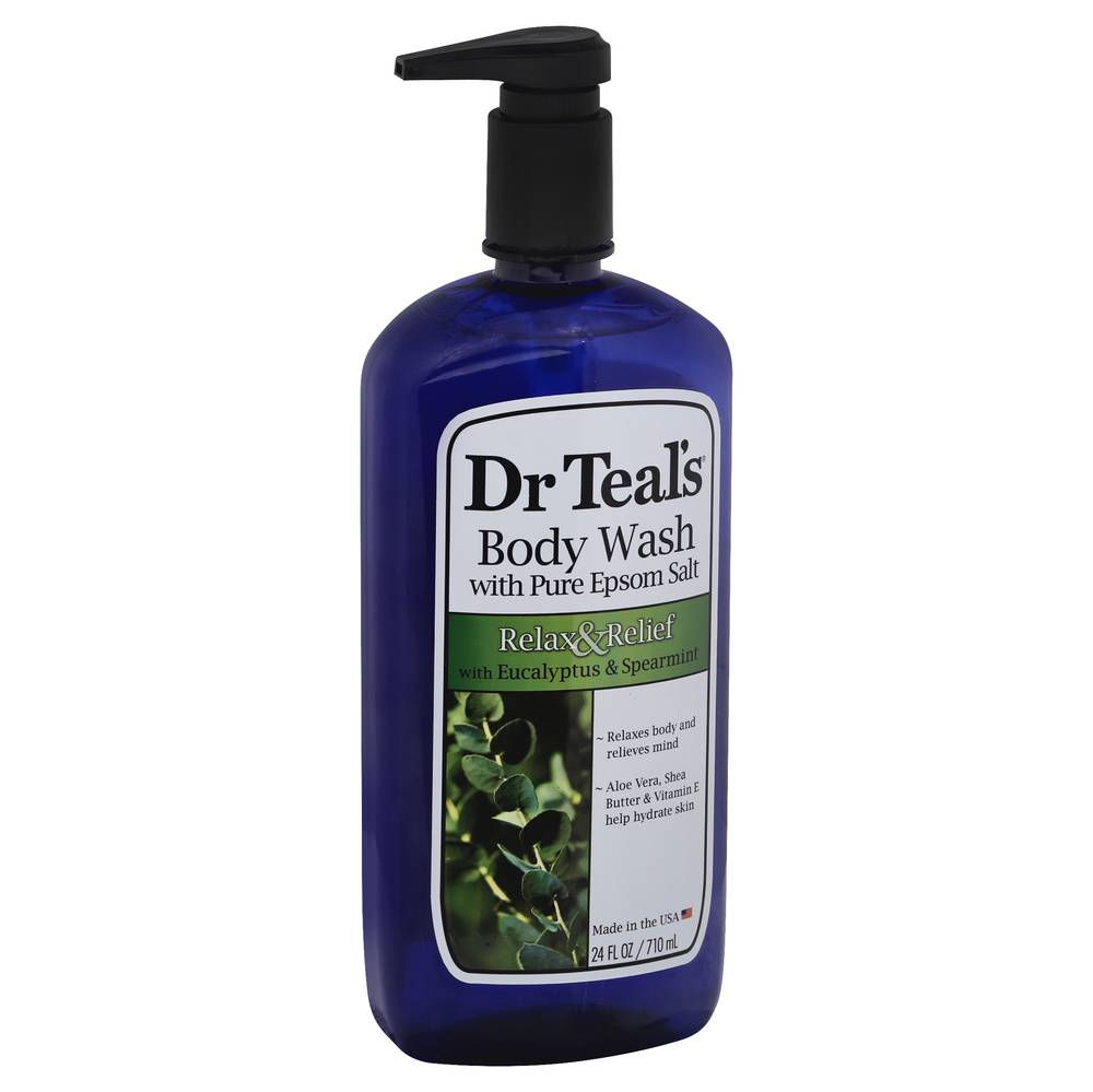 Dr Teal's Ultra Moisturizing Relax & Relief Eucalyptus Spearmint Body Wash