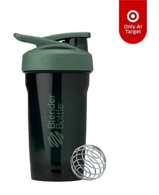 Blender Bottle 24Oz Strada Tritan Plastic Tumbler, Green
