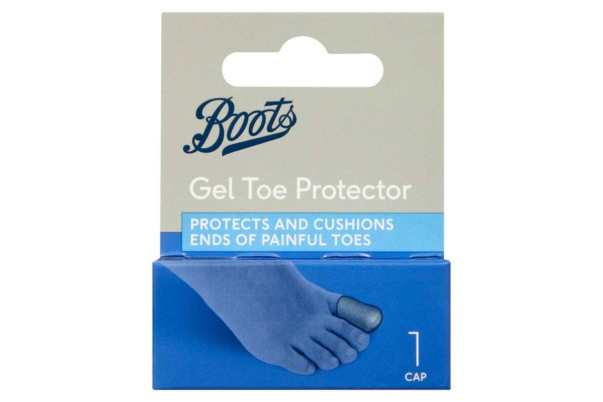 Boots Pharmaceuticals Gel Toe End Cushion Cap - 1 cap