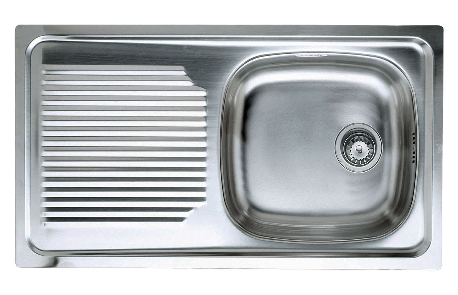 Lavaplatos empotrado derecha inox 1 Teka