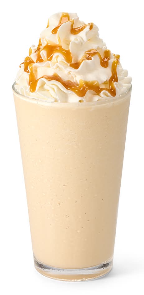 Salted Caramel Frozen Cappuccino