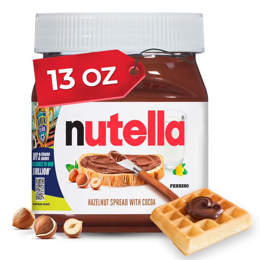 Nutella Hazelnut Spread With Cocoa (13 oz)
