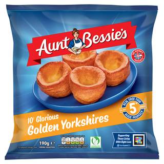 Aunt Bessie's 10 Glorious Golden Yorkshire Puddings 190g