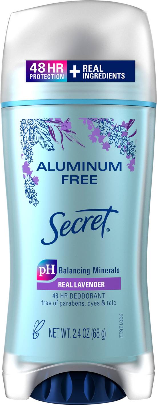 Secret Aluminum Free Real Lavender Deodorant For Women