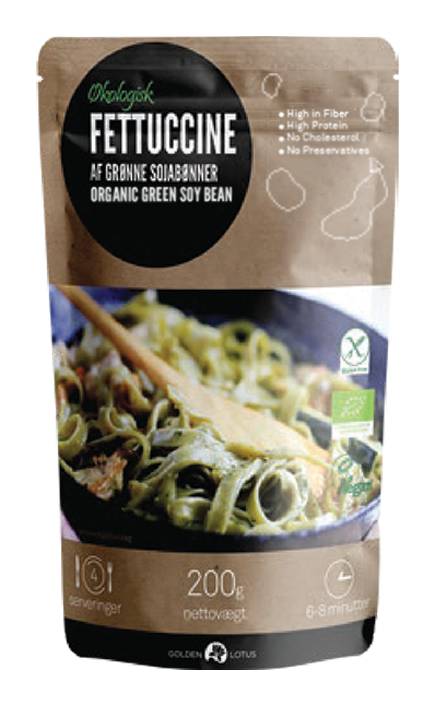 Golden Lotus Organic Green Soybean Fettuccine Pasta (200g)