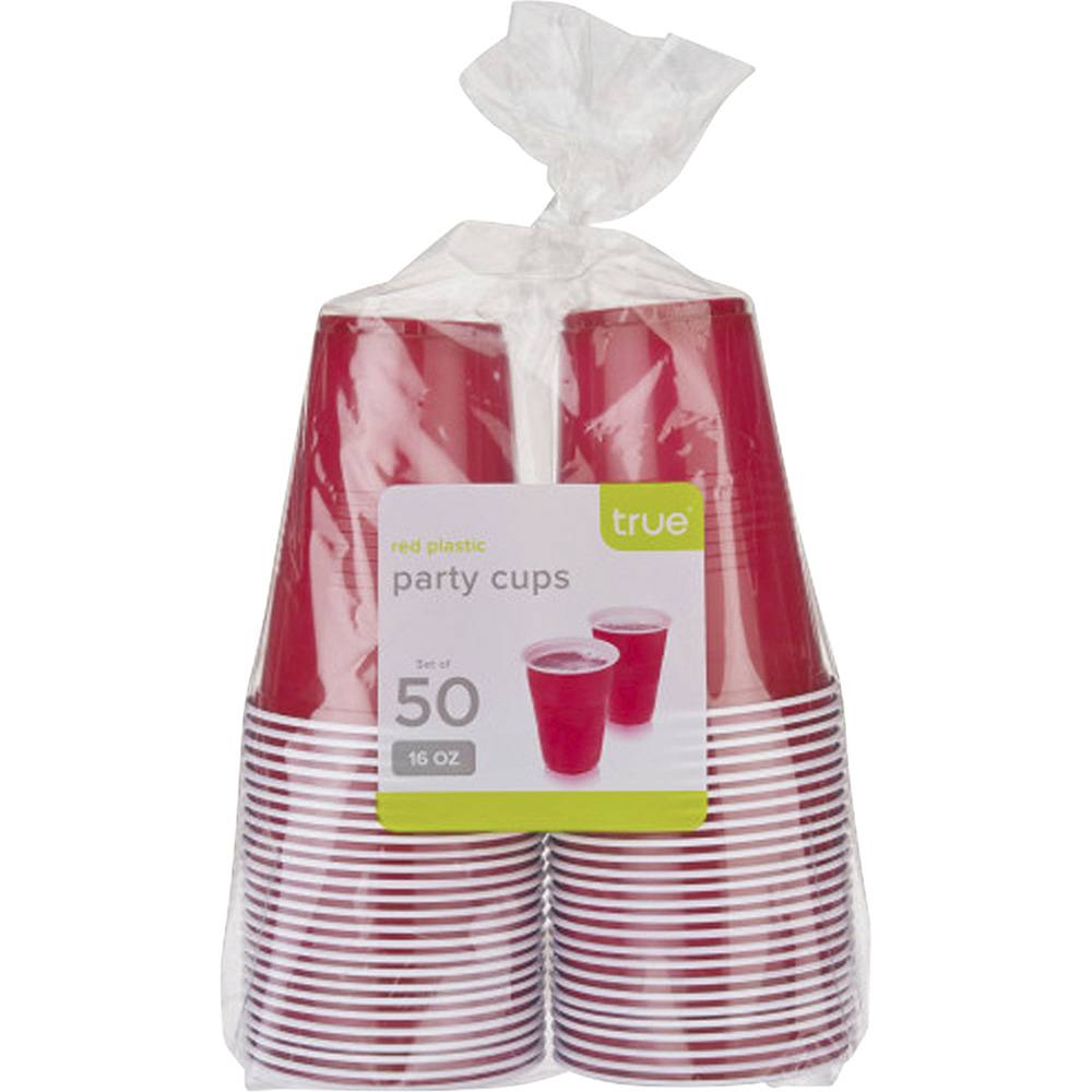 True Red Party Cups (50 ct)