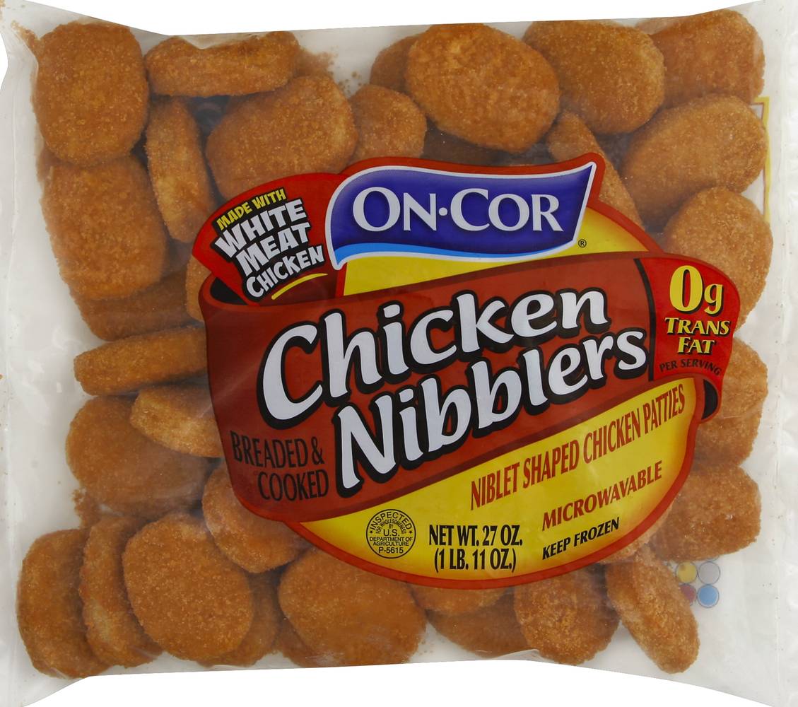 On-Cor White Meat Breaded & Cooked Chicken Nibblers (1.69 lbs)