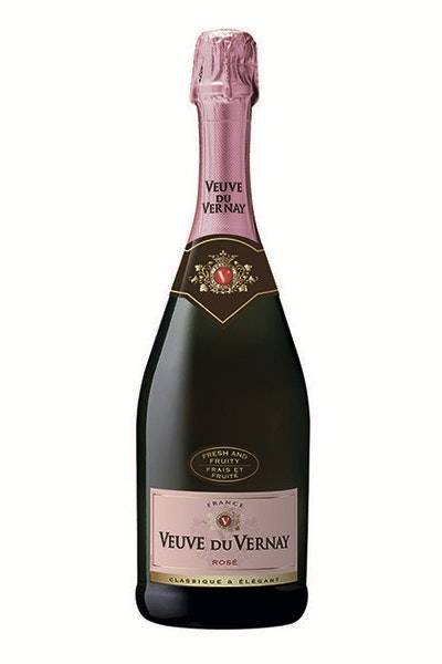 Veuve Du Vernay Brut Rose Wine (750 ml)