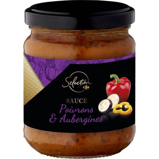 Carrefour Selection - Sauce poivrons et aubergines