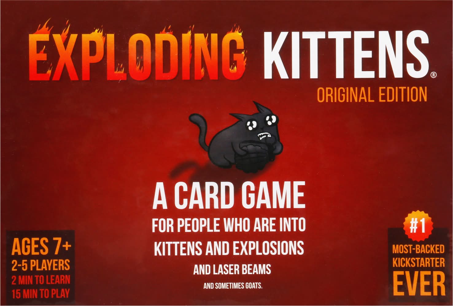 Exploding Kittens Original Edision Card Game Ages 7+