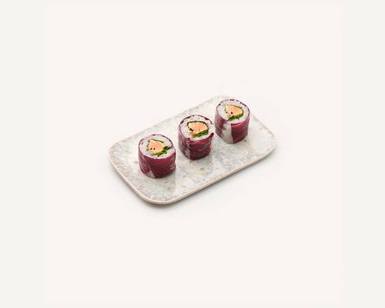 1/2 Roll Spring - Tataki de saumon