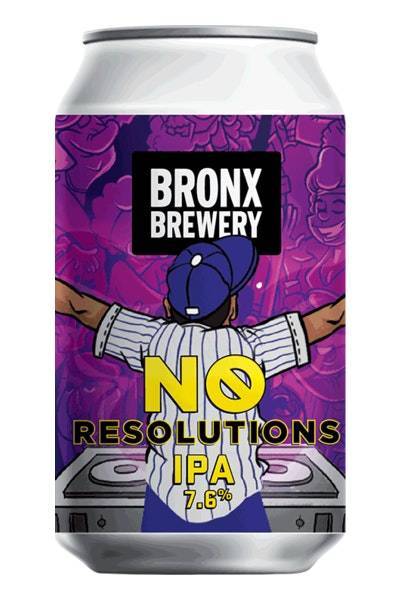 Bronx Brewery No Resolutions Ipa (6x 12oz cans)