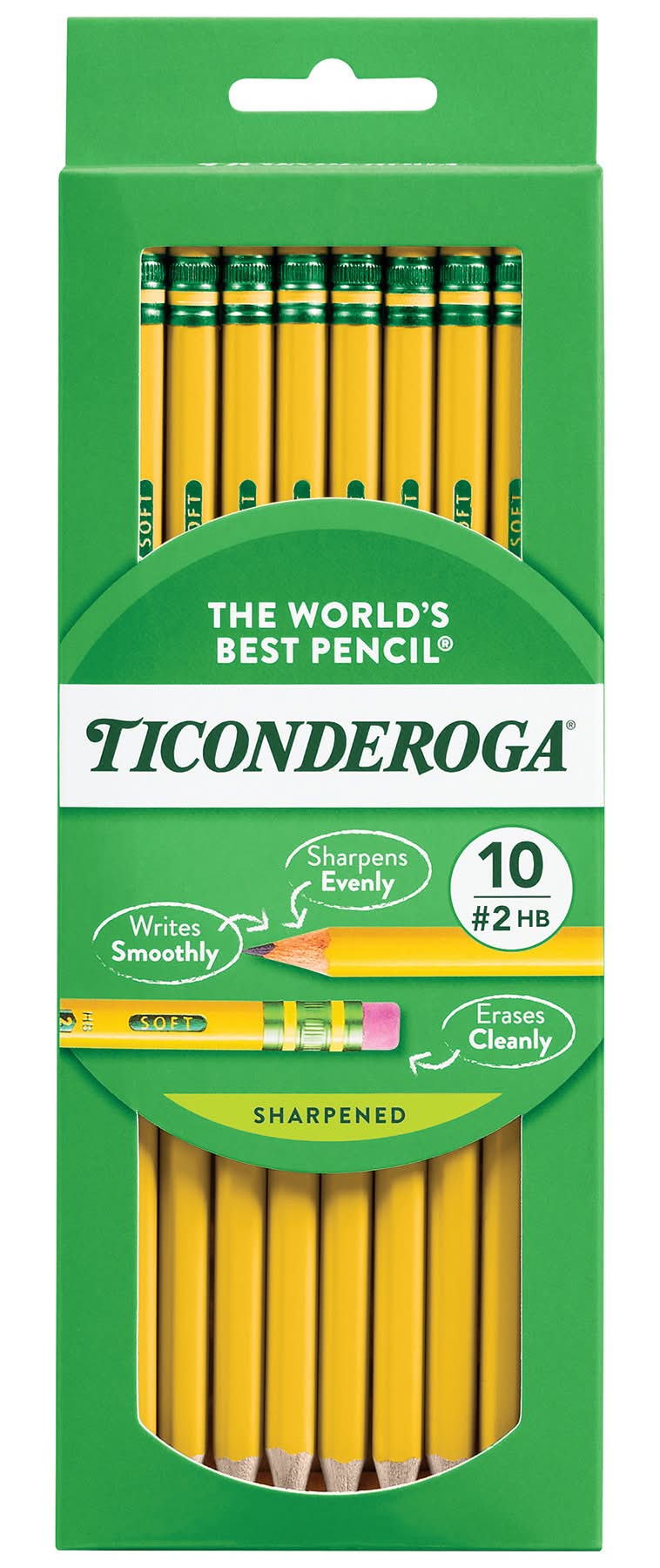 Dixon Ticonderoga Company #2 Hb Pencils (1.6 oz)