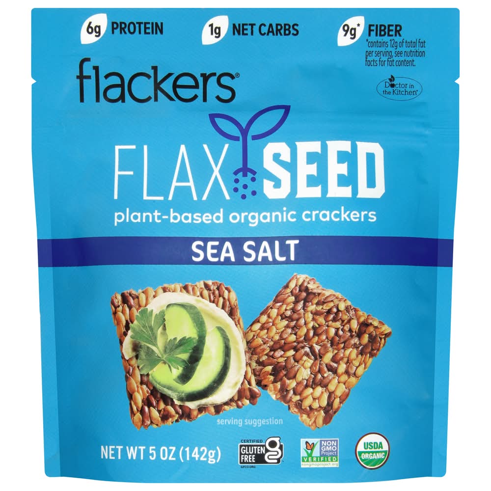 Top Seedz Organic Sea Salt Crackers (5 oz)