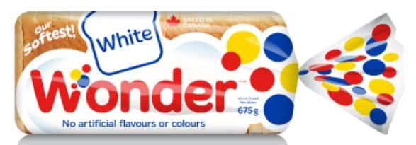 Wonder Bread White 675g